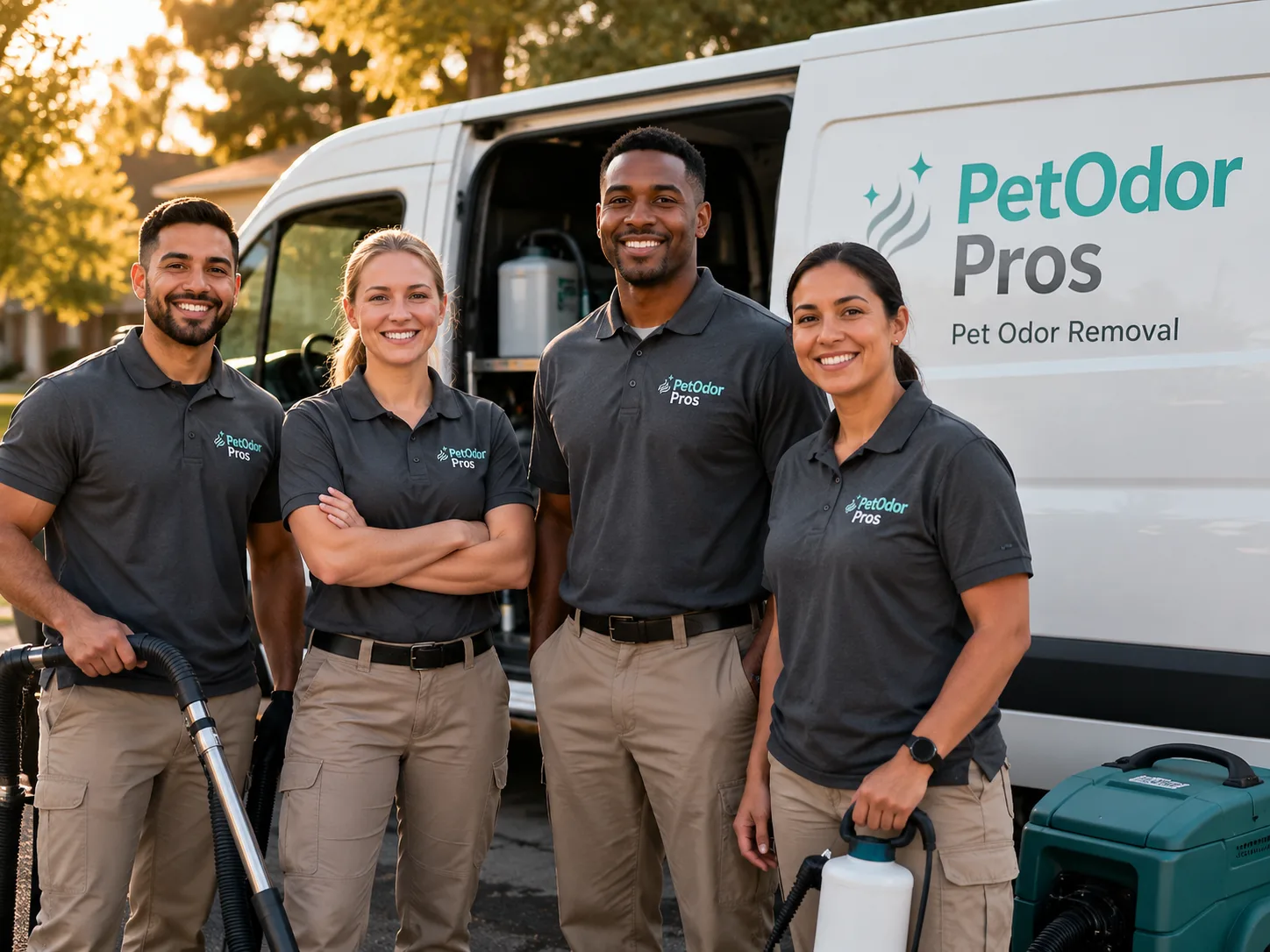 Pet Odor Removal team serving Santa Maria, TX